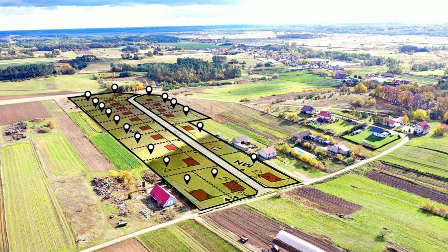 łomżyński, Piątnica, Drozdowo, Główna, Działki budowlane na nowym osiedlu - atrakcyjne ceny!