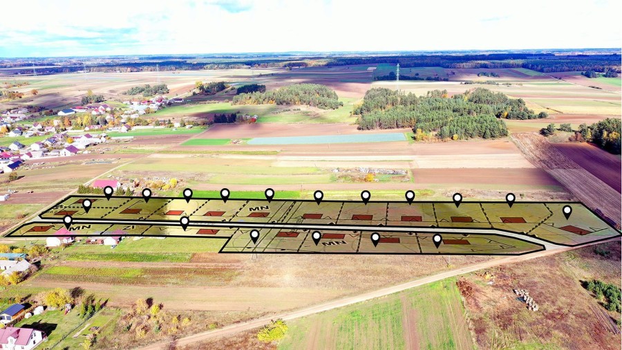 łomżyński, Piątnica, Drozdowo, Główna, Działki budowlane na nowym osiedlu - atrakcyjne ceny!