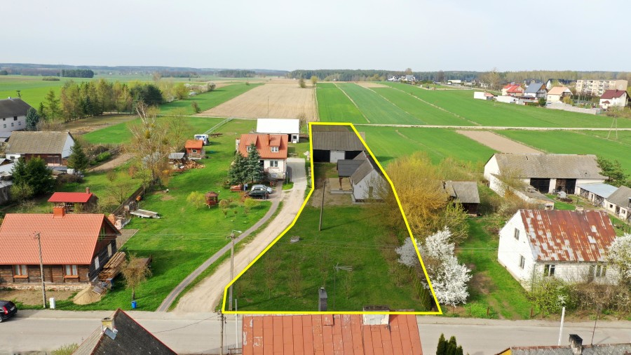 kolneński, Grabowo, kpt. Adama Gątkiewicza, Dom w Grabowie powiat kolneński blisko Mazur