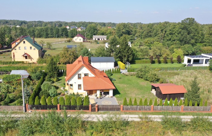 mazowieckie, ostrołęcki, Klimatyczny dom w pobliżu rzeki