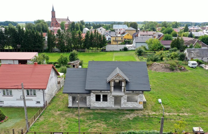 łomżyński, Śniadowo, Skowronki, Dom w stanie surowym otwartym Śniadowo