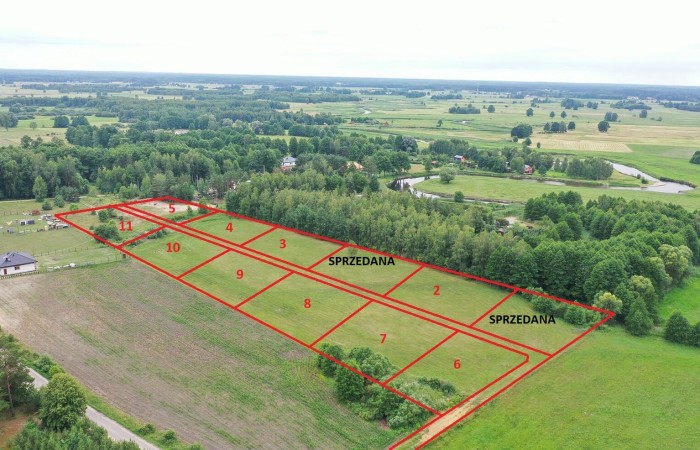 podlaskie, kolneński, Działki budowlane nieopodal rzeki Pisy !!!