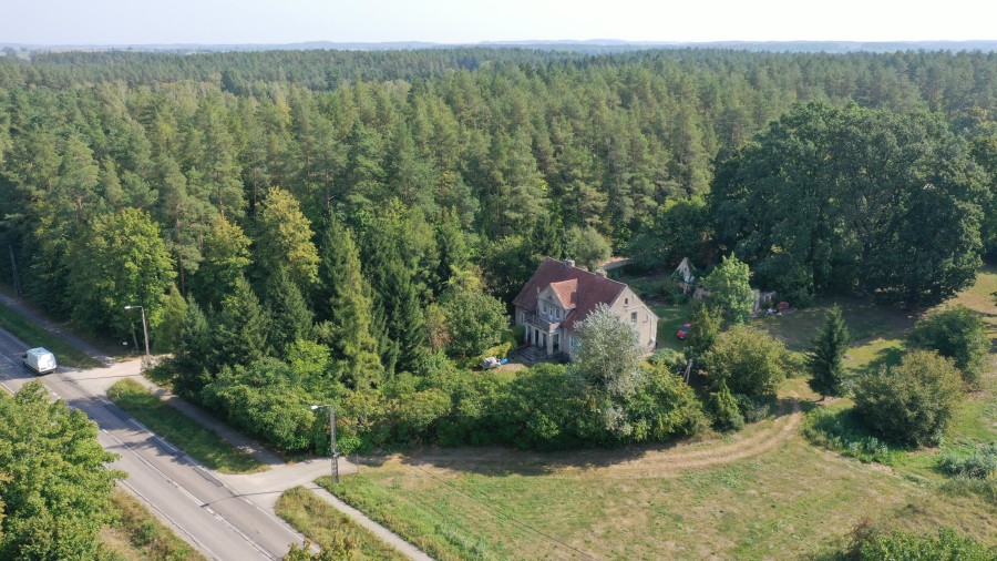 giżycki, Wydminy, Suwalska, 1/2 domu w Wydminach plus działka  4715 m2