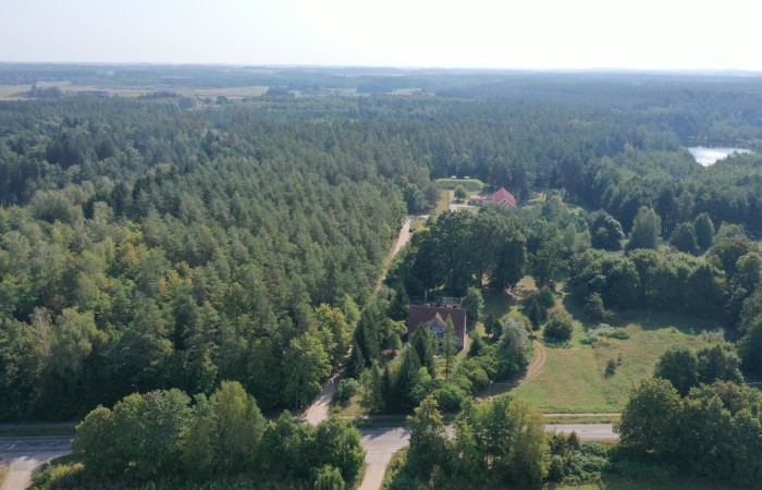 giżycki, Wydminy, Suwalska, 1/2 domu w Wydminach plus działka  4715 m2