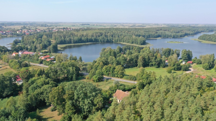 giżycki, Wydminy, Suwalska, 1/2 domu w Wydminach plus działka  4715 m2