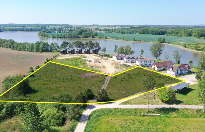 warmińsko-mazurskie, giżycki, Działki z udziałem w linii brzegowej na swjm