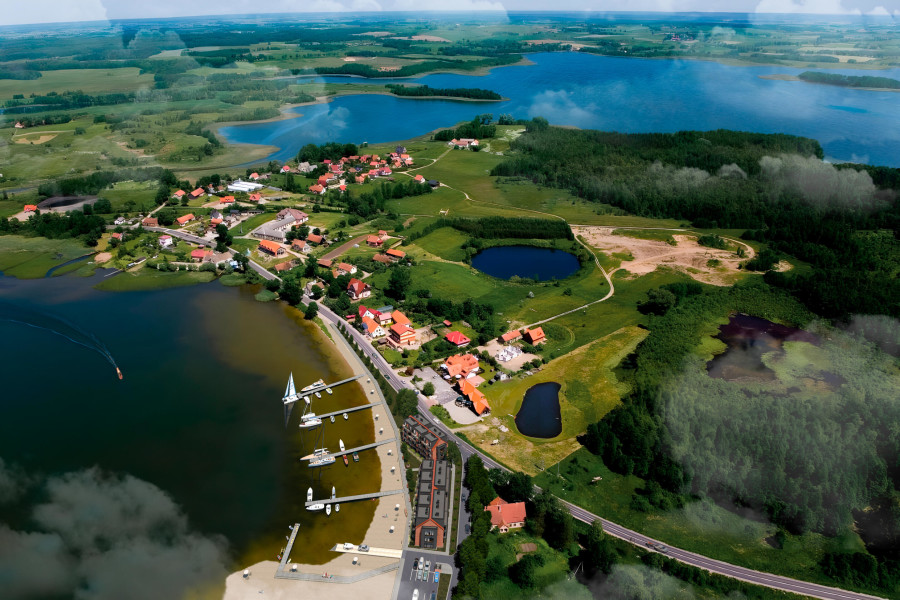 węgorzewski, Węgorzewo, Ogonki, Nowe mieszkania na mazurach z ogródkiem