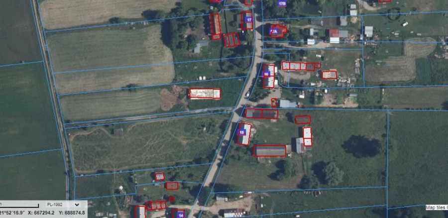piski, Orzysz, Góra, Działka bud. Góra gm. Orzysz