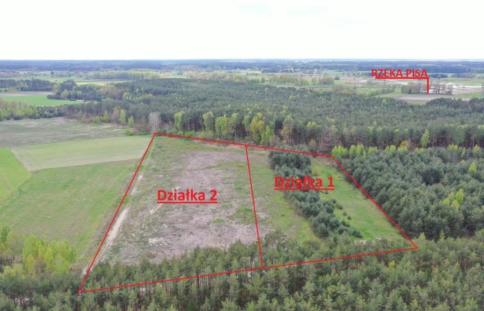 Pupki, Turośl, Działka na sprzedaż