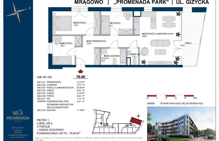 mrągowski, Mrągowo, Nowe mieszkania z widokiem na jezioro