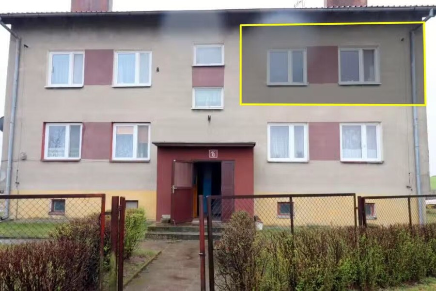 giżycki, Giżycko, Doba, Bezczynszowe mieszkanie w malowniczej  m. Doba, pow. Giżycki