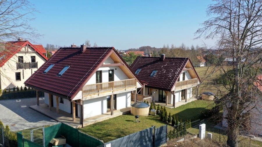 giżycki, Giżycko, Bogaczewo, Dwa domy jednorodzinne oraz budynek gosp. wm Bogaczewo gm Giżycko
