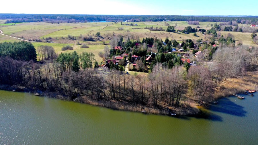 mrągowski, Sorkwity, Borowe, Dom w pierwszej linii jeziora Mazury