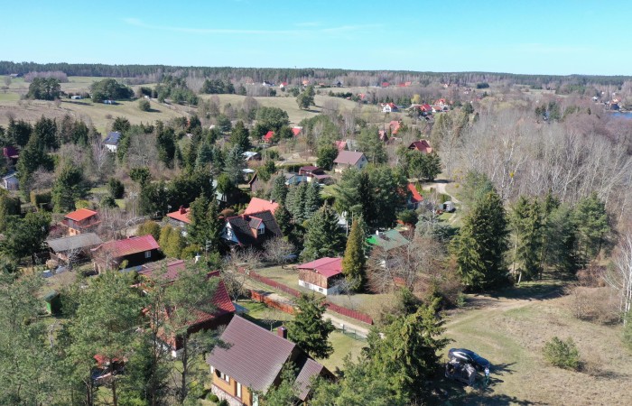 mrągowski, Sorkwity, Borowe, Dom w pierwszej linii jeziora Mazury
