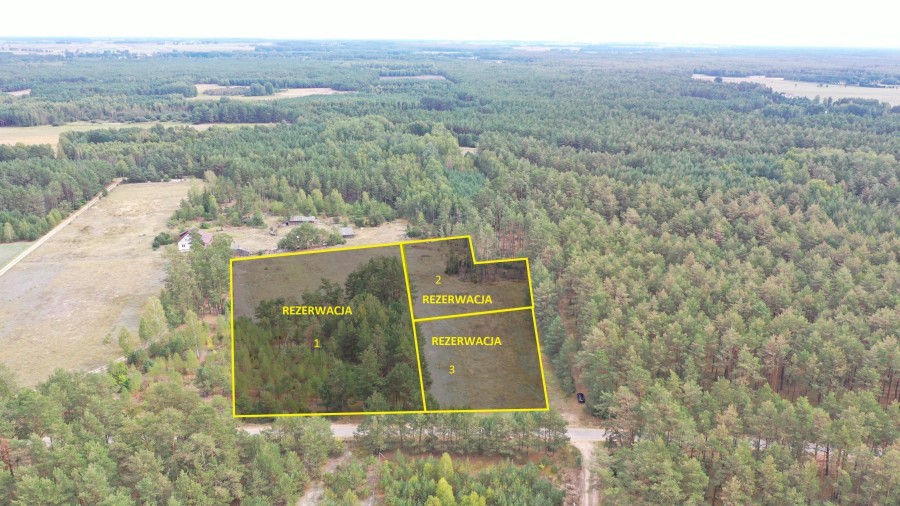 kolneński, Kolno, Gietki, Interesujące działki przy lesie