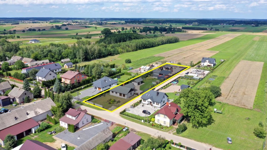 łomżyński, Piątnica, Budy Czarnockie, Nowa cena! Dom z przestrzenią do prowadzenia biznesu