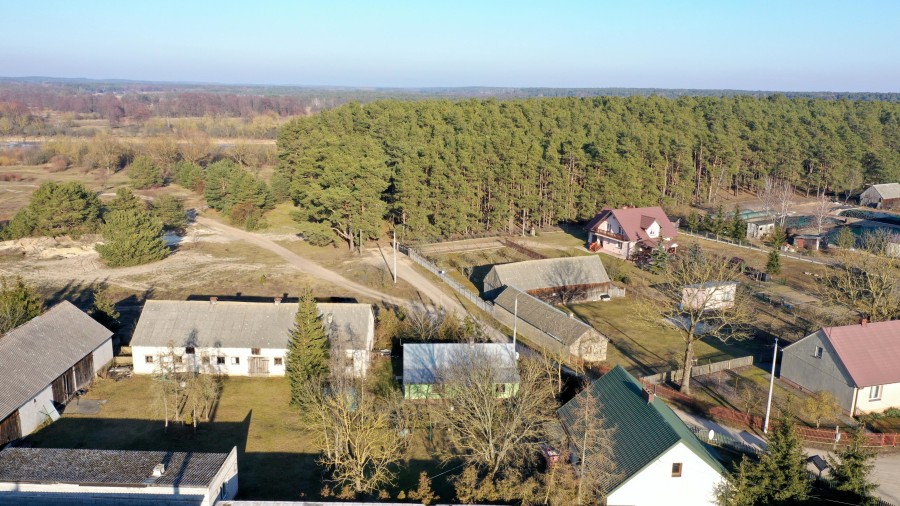 łomżyński, Miastkowo, Rybaki, Dom w malowniczej okolicy Rybaki w pobliżu rzeki Narew