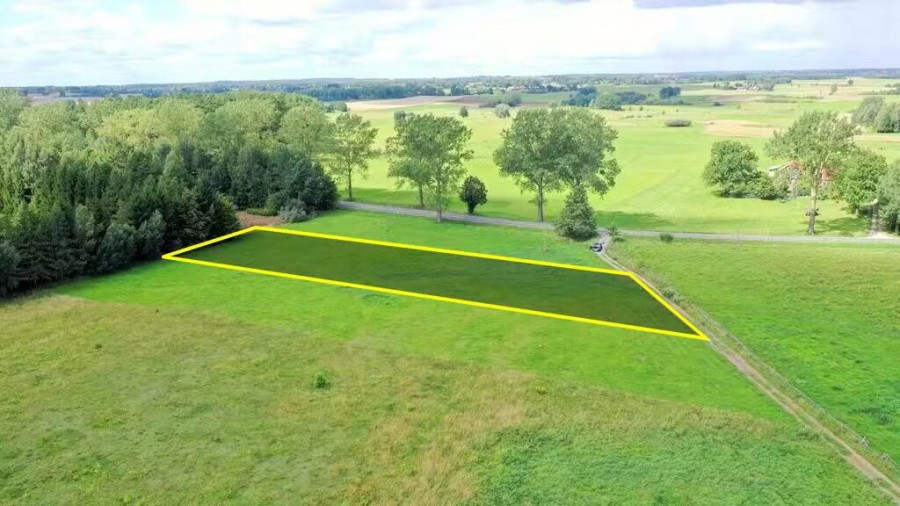 węgorzewski, Budry, Więcki, Działka Bud. Więcki gm Budry