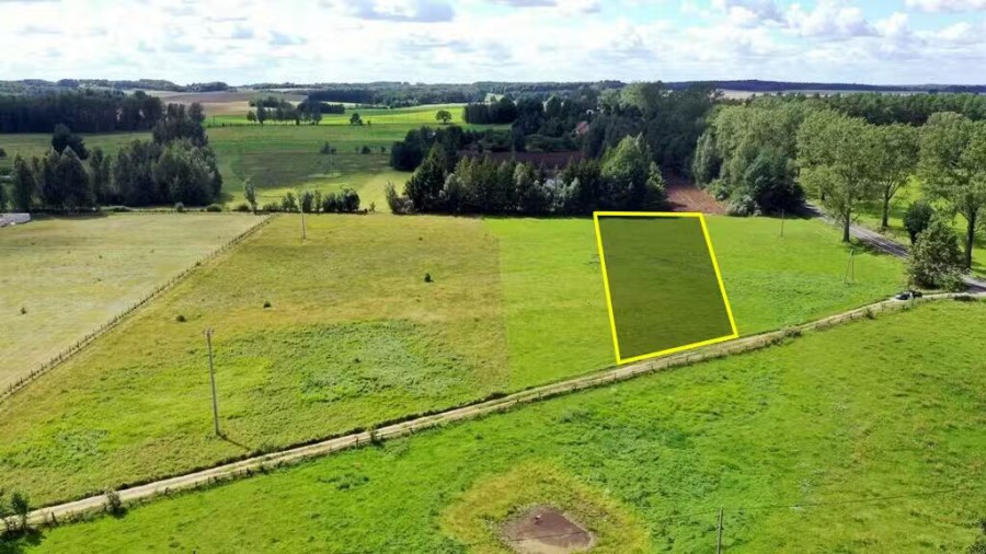 węgorzewski, Budry, Więcki, Działka Bud. Więcki gm Budry