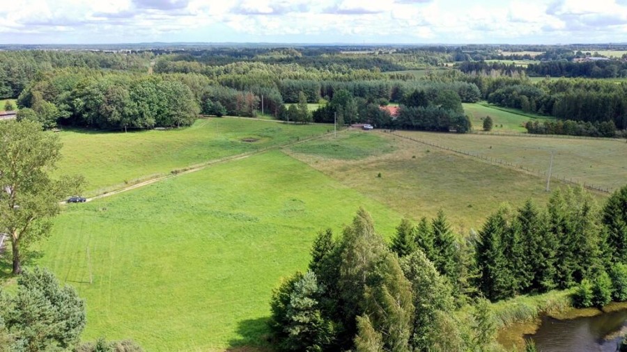 węgorzewski, Budry, Więcki, Działka Bud. Więcki gm Budry