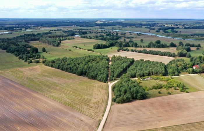 łomżyński, Miastkowo, Osetno, Działki rolne i leśne do wycinki 15,57ha Osetno Drogoszewo Gmina Miastkowo