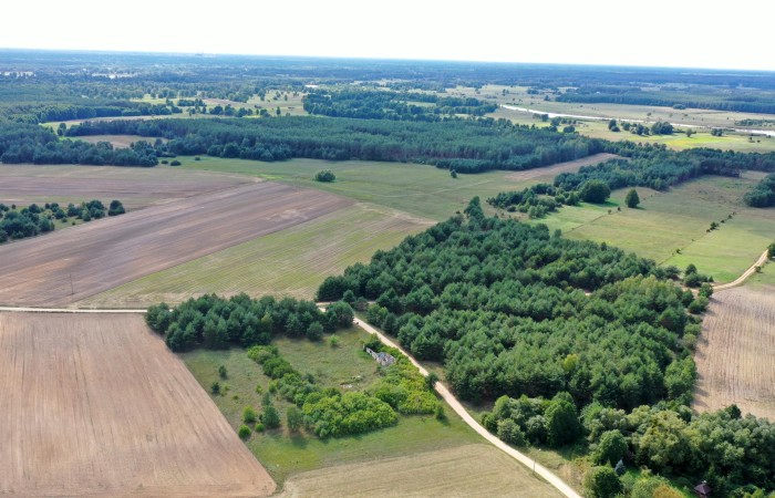 łomżyński, Miastkowo, Osetno, Działki rolne i leśne do wycinki 15,57ha Osetno Drogoszewo Gmina Miastkowo