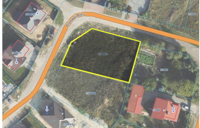 Łomża, Królowej Bony, Działka  budowlana w świetnej lokalizacji