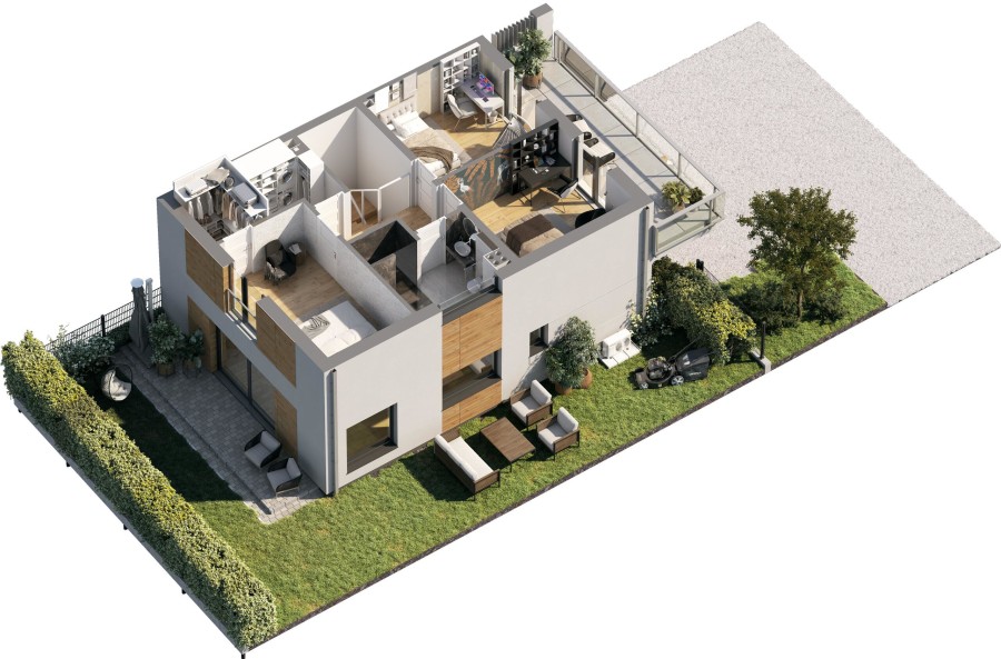 łomżyński, Łomża, Konarzyce, Migdałowa, Zamieszkaj na kameralnym i nowoczesnym osiedlu blisko miasta