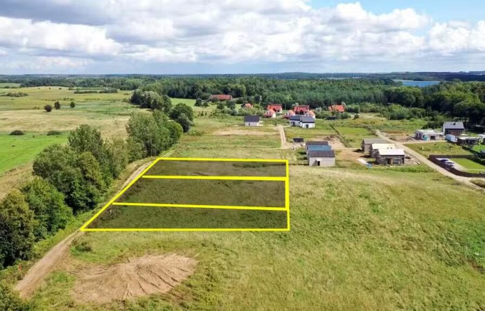 giżycki, Ryn, Prażmowo, Sprzedam działki budowlane nad Jeziorem Jagodne – Prażmowo, gm. Ryn