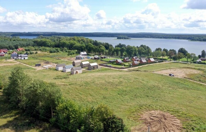 giżycki, Ryn, Prażmowo, Sprzedam działki budowlane nad Jeziorem Jagodne – Prażmowo, gm. Ryn