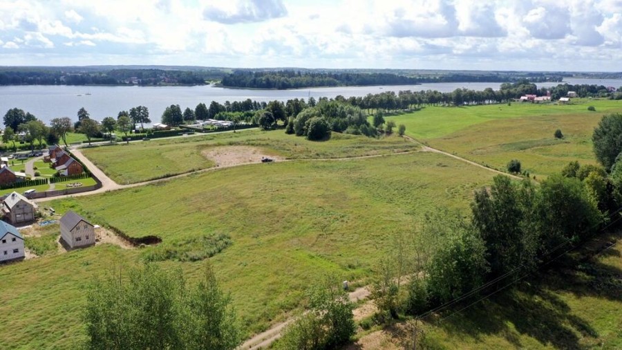 giżycki, Ryn, Prażmowo, Sprzedam działki budowlane nad Jeziorem Jagodne – Prażmowo, gm. Ryn