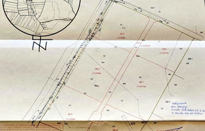 piski, Orzysz, Dziubiele, Działki budowlane Dziubiele gm. Orzysz