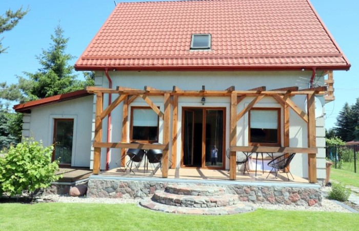 giżycki, Miłki, Rydzewo, Orzechowa, Atrakcyjny dom w Rydzewie, gm. Miłki – nad jeziorem Niegocin!