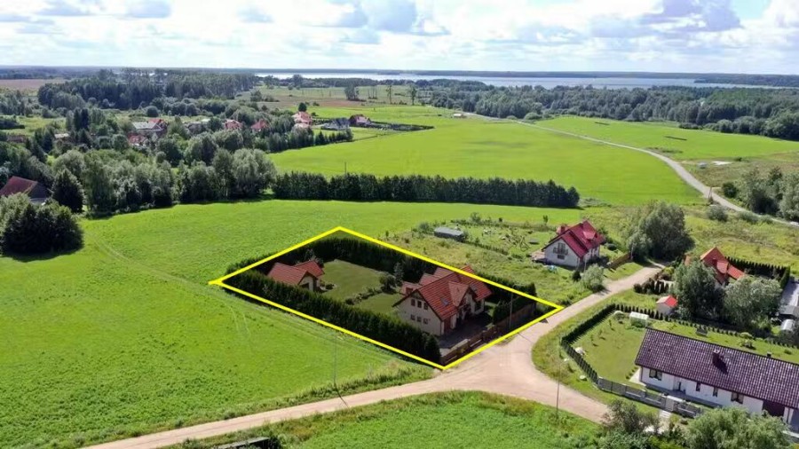 węgorzewski, Węgorzewo, Jana Heweliusza, Komfortowy dom jednorodzinny w Węgorzewie, ul. Heweliusza 6