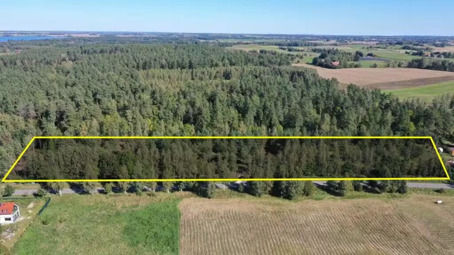 giżycki, Miłki, Rydzewo, Mazurska, Na sprzedaż kompleks od 6 do 12 działek budowlanych – Rydzewo, ul. Mazurska 111