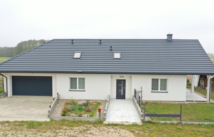 łomżyński, Piątnica, Budy Czarnockie, Tak nisko nie było !! - DOM w Budach Czarnockich !!!