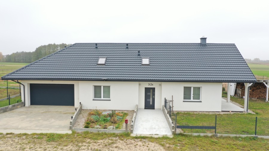 łomżyński, Piątnica, Budy Czarnockie, Tak nisko nie było !! - DOM w Budach Czarnockich !!!