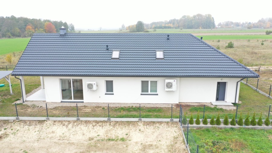 łomżyński, Piątnica, Budy Czarnockie, Tak nisko nie było !! - DOM w Budach Czarnockich !!!