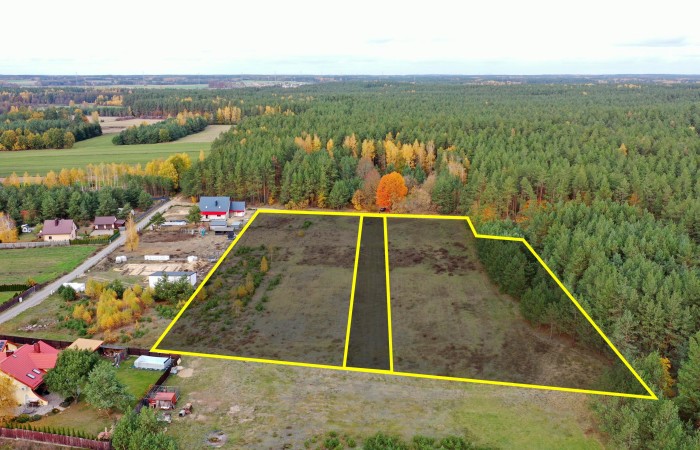 łomżyński, Piątnica, Motyka, Malownicze działki w sąsiedztwie lasu Motyka