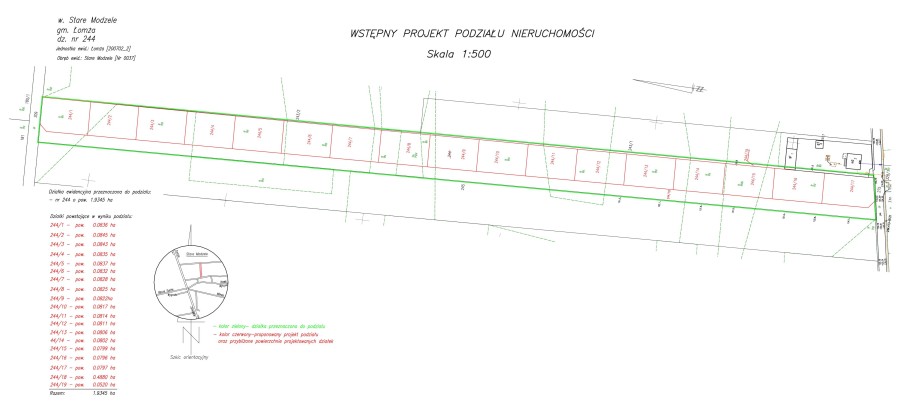 łomżyński, Łomża, Stare Modzele, Wesoła, Działki budowlane w atrakcyjnej cenie blisko Łomży