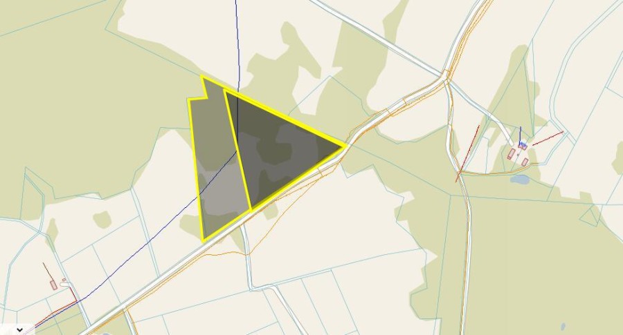 kętrzyński, Kętrzyn, Langanki, Działka Rolna 7,77 ha Langanki