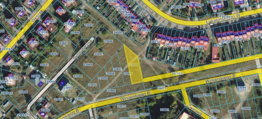 Łomża, Bohdana Winiarskiego, Działka pod budowę Twojego wymarzonego domu