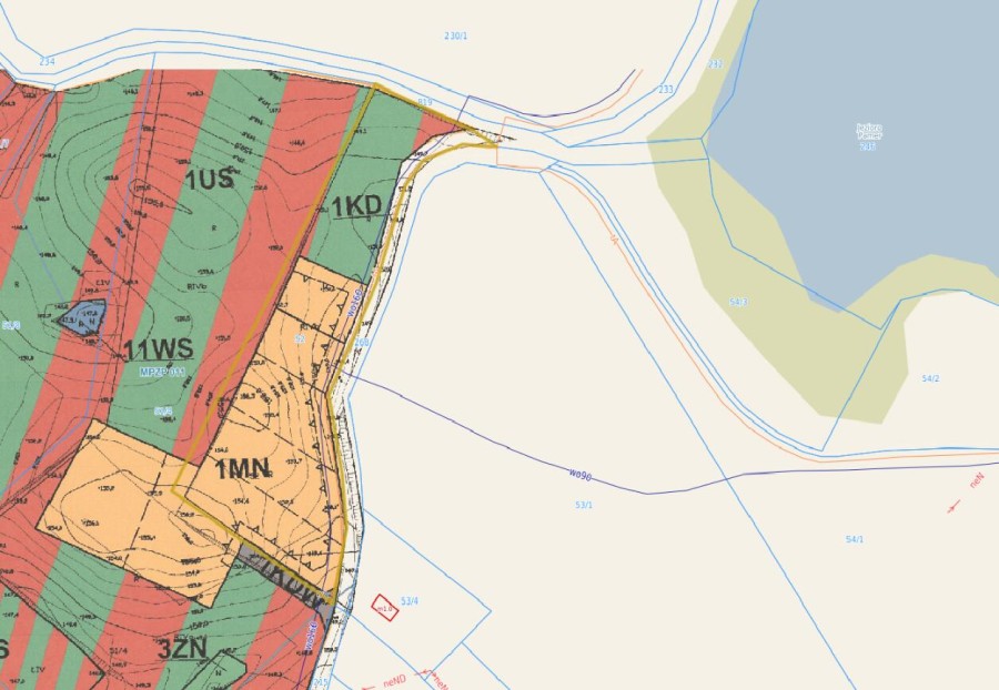 giżycki, Wydminy, Talki, Działka 1,5 ha z MPZP pod budownictwo jednorodzinne