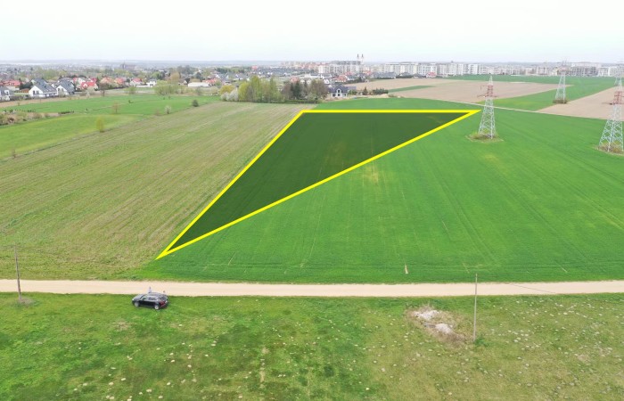 Łomża, Słonecznikowa, Działki budowlane na terenie miasta pod Twój dom!