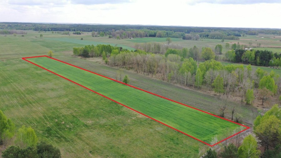 kolneński, Turośl, Cieciory, Urokliwa działka z warunkami zabudowy