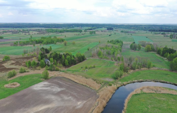 kolneński, Turośl, Cieciory, Urokliwa działka z warunkami zabudowy