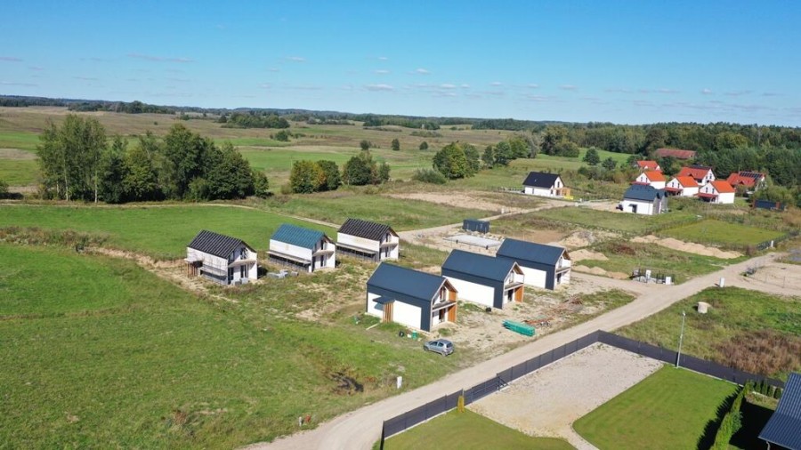 giżycki, Ryn, Prażmowo, Dom w stanie surowym zamkniętym