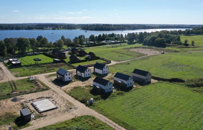 giżycki, Ryn, Prażmowo, Dom w stanie surowym zamkniętym