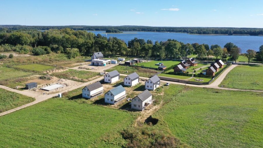 giżycki, Ryn, Prażmowo, Dom w stanie surowym zamkniętym