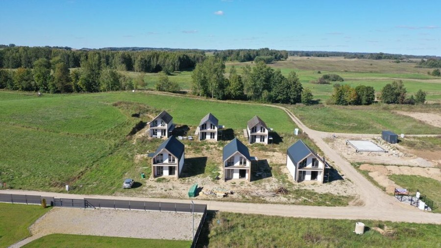 giżycki, Ryn, Prażmowo, Dom w stanie surowym zamkniętym